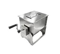 Qianly Frutore Manuale per Carne Resistente | Professionale, Miscelatore Manuale per Carne, Stabile, Laboratori Alimentari, Macellerie, mensee, 30L