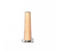 Qianly Gambe per Sofà Cono Robusto, Gambe per Mobili con Piastra di Montaggio e Viti, Elegan, 20CM