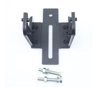 Qianly Gancio Gancio a Forma di J Resistente Supporto a in Metallo Durevole Supporto Bilanciere in Acciaio per Allenamento con Pesi, Adattatore Per Foro Da 26mm Con Dado A Farfalla