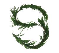 Qianly Ghirlanda di Cedro Artificiale Ghirlanda di Cipresso Verde per Appendere Un