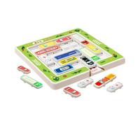Qianly Gioco di Puzzle Scorrevole a Forma di Auto, Giochi, Gioco di Puzzle Scorrevole Portatile E Creativo per Ragazzi E Bambini, Idea Regalo, 22 Automobili
