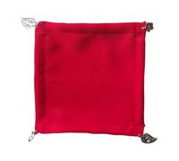 Qianly Glass Cover Copribicchiere Accessorio Tappo Drink Topper Portatile Riutilizzabile in Poliestere con Charm Peso Aroma Adatto a Cena All’ap, Rosso