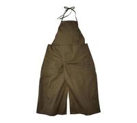 Qianly Grembiule Da Vasaio a Gamba Divisa Da Officina Abbigliamento Professionale con Tasche Porta Utensili Comodo Adatto per Lavorazione Al Tornio E, Verde