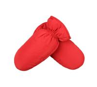 Qianly Guanti Imbottiti in per Climi Freddi, Antivento, Comodi, Ideali per, Lo, per Andare in Bicicletta, Guidare, Camminare E Sciare, Rosso