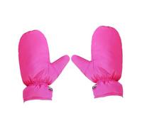 Qianly Guanti Imbottiti in per Climi Freddi, Antivento, Comodi, Ideali per, Lo, per Andare in Bicicletta, Guidare, Camminare E Sciare, Rosa Rossa