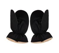 Qianly Guanti Imbottiti in per Climi Freddi, Antivento, Comodi, Ideali per, Lo, per Andare in Bicicletta, Guidare, Camminare E Sciare, Nero