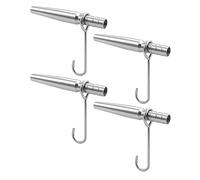 Qianly Kit di Rubinetti per Sciroppo D'acero Da 4 Pezzi, Pratico Kit di Rubinetti per Sciroppo D'acero con Ganci