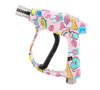 Qianly Lancia a Spruzzo con Ugello a Getto per Idropulitrice Ad Alta Pressione E Attacco da Pollici per La Pulizia di Auto, Pavimenti, Finestre E Pareti Este, Stile C