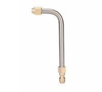 Qianly Lancia Curva Idropulitrice Getto a Ventaglio 25 Gradi Lancia Angolata per Idropulitrice Attacco Rapido Beccuccio Angolato Lavaggio Auto, 90 Deg Bend Short