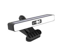 Qianly Luci Solari per Recinzioni Ad Angolo Regolabile per Uso Esterno, Illuminazione di Sicurezza Impermeabile, Luce Bianca