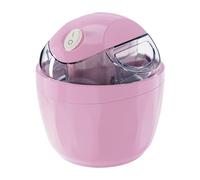 Qianly Macchina per Yogurt, Mini Macchina per Gelato, Frullatore Da Cucina, Macchina per Granita Domestica con Tazze in Alluminio, Facile Da Pulire P, Rosa