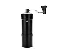 Qianly Macinacaffè Manuale Compatto Macinacaffè Portatile Durevole Macinino Manuale per Viaggiatori, Campeggiatori, Campeggio, Casa, Array, Nero, Macinino Con Nucleo A Sette Stelle