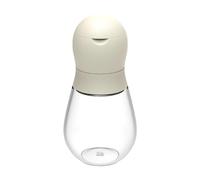 Qianly Macinapepe O Macinazione, Macina Spezie Manuale a Grana Regolabile Da 150 Ml per Uso Domestico, Bianco