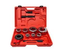 Qianly Manico Integrato Kit Filiere Tubi Custodia Rigida Utensili, 63 Tipo 7 Teste