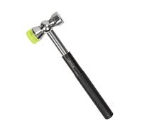 Qianly Martello Portatile in Gomma per Bici, Strumento di Riparazione, Martello Multifunzione a Doppia Faccia per Mobili, Pavimenti E Uso in Garage