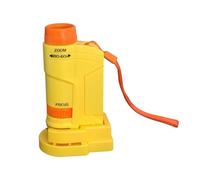 Qianly Microscopio Portatile per Bambini Ingrandimento 60x-180x Microscopio Palmare per Bambini Vetrini Inclusi Giocattolo Educativo Studenti, All'aperto, Microscopio Ylw Port