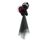 Qianly Mini Cappello a Cilindro Steampunk, Fascia per Capelli, Spettacolo, Feste, Mini