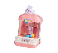 Qianly Mini Gioco di Basket, Console Portatile da Basket, Mini Gioco Arcade, Giocattolo Interattivo Genitore-Figlio, Gioco di Ruolo per Bambini, Rosa