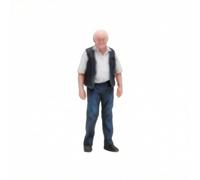 Qianly Miniatura in 1:64 Durevoli Figure da Diorama Robuste Modelli di Persone per Modellisti, Plastico Ferroviario