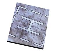 Qianly Modellino in 1/72 di Una Pista di Atterraggio per Aerei da Combattimento, Modello di Scenario, Oggetto di Scena Portatile per Simulazioni, Regal, Style a