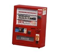 Qianly Modellino Realistico, Dipinto a Mano, Creativo E Leggero in 1/64 di Un Distributore Automatico; Un Elemento Decorativo per La Fotografia, Rosso