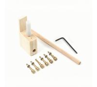 Qianly Morsetto Professionale Utensile Regolabile per Chitarristi, Con Bulloni In Rame