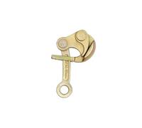 Qianly Morsetto Tenditore per Cavi Ganasce Zigrinate, Morsetto Autobloccante, Compatto, Estrattore per Cavi, Lavori Elettrici, Cantiere, Insttori, 0.5T