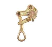 Qianly Morsetto Tenditore per Cavi Ganasce Zigrinate, Morsetto Autobloccante, Compatto, Estrattore per Cavi, Lavori Elettrici, Cantiere, Insttori, 1T