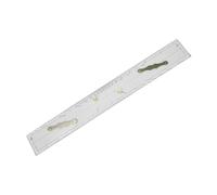Qianly Navigation Ruler Righello Parallelo per Mappe Strumento di Navigazione Misuratore di Angoli E Linee Realizzato in Pp Portatile Adatto per Tracciamento, 60 Cm