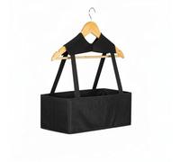 Qianly Organizer per Cappelli da Armadio Multifunzionale Portacappelli da Appendere Salvaspazio Cesto Portaoggetti Pensile per Cappelli, Cestino+Gancio