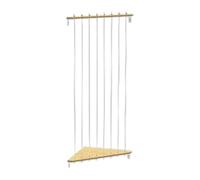 Qianly Organizzatore di Giocattoli di Peluche Montato a Parete, Contenitore per Giocattoli di Peluche, Supporto per Giocattoli di Peluche di Grande Capacità,