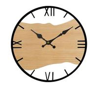 Qianly Orologio da Parete Design Minimalista Stile Nordico Silenzioso E Funzionale Adatto per Soggiorno Camera da Letto Ufficio, Diameter 12inch