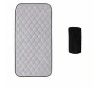 Qianly Parazampe Imbottito con Fascia Autoadesiva Leggero Flessibile per Cavalieri, namento, Maneggio,