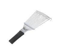 Qianly Pettine per Cavalli Pettine Rimuovi Pelo Spazzola Striglia Animali Metallo Durevole Presa Antiscivolo Adatto per Toelettatura Cavalli Pecore Bovini Ca, M