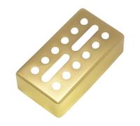 Qianly Pickup Cover Chitarra Elettrica Accessorio Doppio Bobina 12 Fori Ottone Ricambio Installazione Pratica Adatto a Musicisti Palcoscenico Esposizione Mus, Oro 50mm