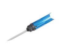 Qianly Porta Canna da Pesca Supporto per Canne Braccio Reggicanna Smontabile in Alluminio Leggero Adatto per Terreno Duro Spiaggia Viaggi Pesca Sportiva, Blu