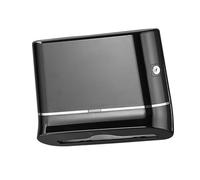 Qianly Porta Carta Igienica, Facile Installazione, Organizer, Organizzazione, Scatola per Fazzoletti, Distributore di Fazzoletti, Contenitore per Bagno in, Nero Senza Trapano