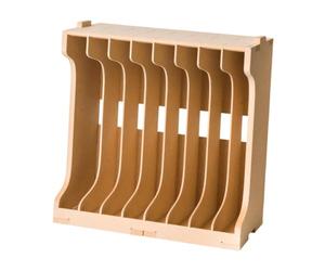 Qianly Portaoggetti per Modellismo Scaffale Attrezzi Kit Supporto Pezzi Ripiano MDF Adatto per Artigiani Maker Fai da Te Modellismo Statico Organizzazione Sp, Dimensioni: