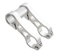 Qianly Prolunghe per Manubrio Bici, Prolunghe per Manubrio Bici, per Bici, per, Argento