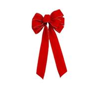 Qianly Puntale per Albero di Natale con Fiocco, Decorazione Natalizia Creativa per Feste, Soggiorno E Festival