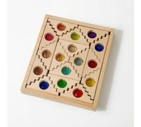 Qianly Puzzle in Legno Sensoriale Puzzle Incastro Gioco Incastro per Bambini, Blocchi Gemma A Gradini