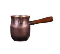 Qianly Recipiente per Versare il Tè Rame con, Stile Due, 580 Ml