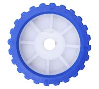 Qianly Rullo per Rimorchio Barca Marino Oscillante Ricambio Ruota per Alaggio Hardware per Yacht Materiale Leggero Adatto per Configurazioni, Blu