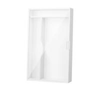 Qianly Scatola Portaoggetti Decorativa per Utensili Da Cucito con Coperchio Trasparente