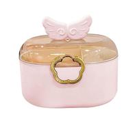 Qianly Scatola Portaoggetti per Accessori per Capelli, Portagioie Multiuso, Grazioso Organizer per Gioielli, Porta Fiocchi E Fermagli per Capelli.