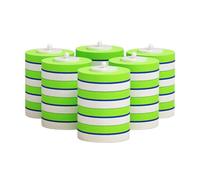 Qianly Scopa per WC con Ricariche E Supporto per La Pulizia, Accessori per Bagno Moderni, Manico Antiscivolo Estensibile, Adatta per Coppie.