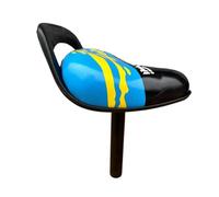 Qianly Sella per Bambini, Seggiolino, Facile da Usare E Accessorio per Il Ciclismo, Blu e Giallo