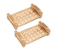 Qianly Set Da 2 Pezzi di Portauova di Quaglia, Separatori per Uova di Quaglia, Espositore Salvaspazio, Organizer per Il Piano di Lavoro Della Cucina