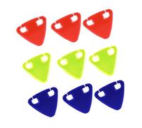 Qianly Set Da 9 Pezzi di Catarifrangenti Ad Alta Visibilità, Triangoli di Avvertimento, Segnali di Avvertimento Posteriori Riflettenti, Catarifrangenti Lumin