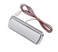 Qianly Set di Plafoniere con Lente a Base Cromata, Accessorio Automobilistico Ad Alte Prestazioni, Facile Da Installare, Adatto per Interni Auto.